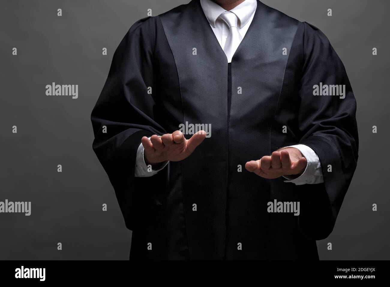 German lawyer with a robe Stock Photo Alamy