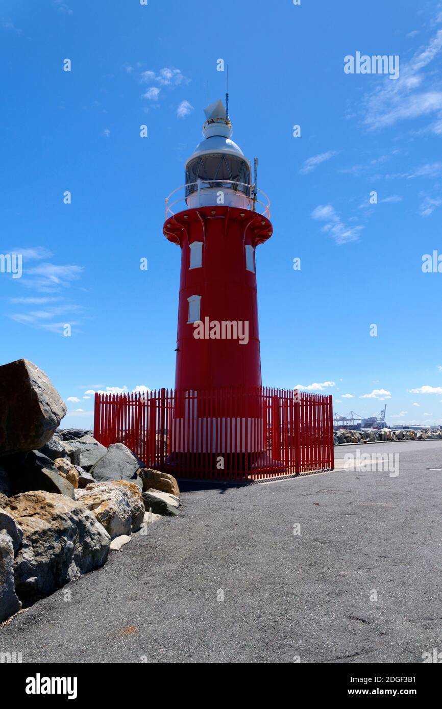 North mole light house is a small fully automated beacon, Fremantle