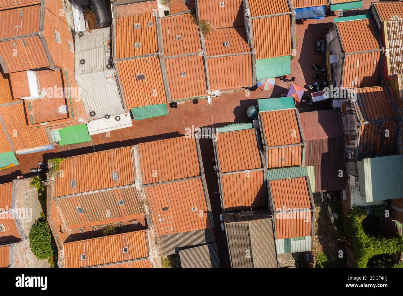 Street top view asia hi-res stock photography and images - Alamy