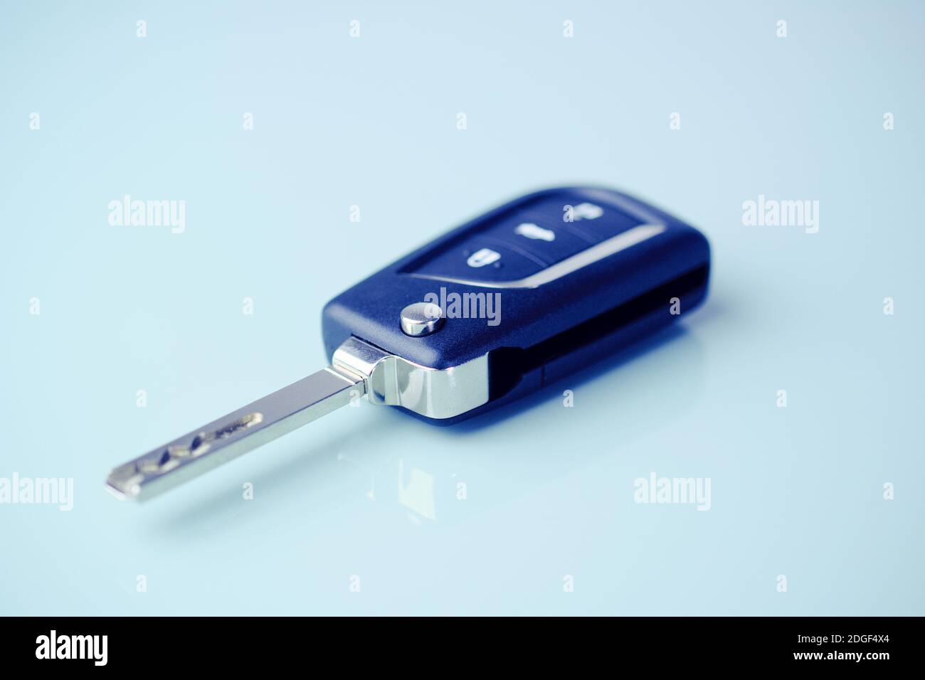 car key with remote control Stock Photo Alamy