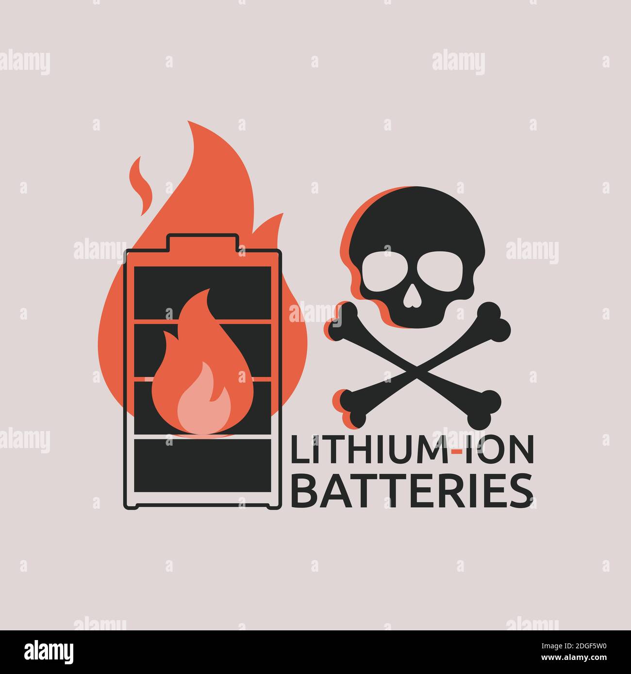 Lithium ion battery sticker hi-res stock photography and images - Alamy