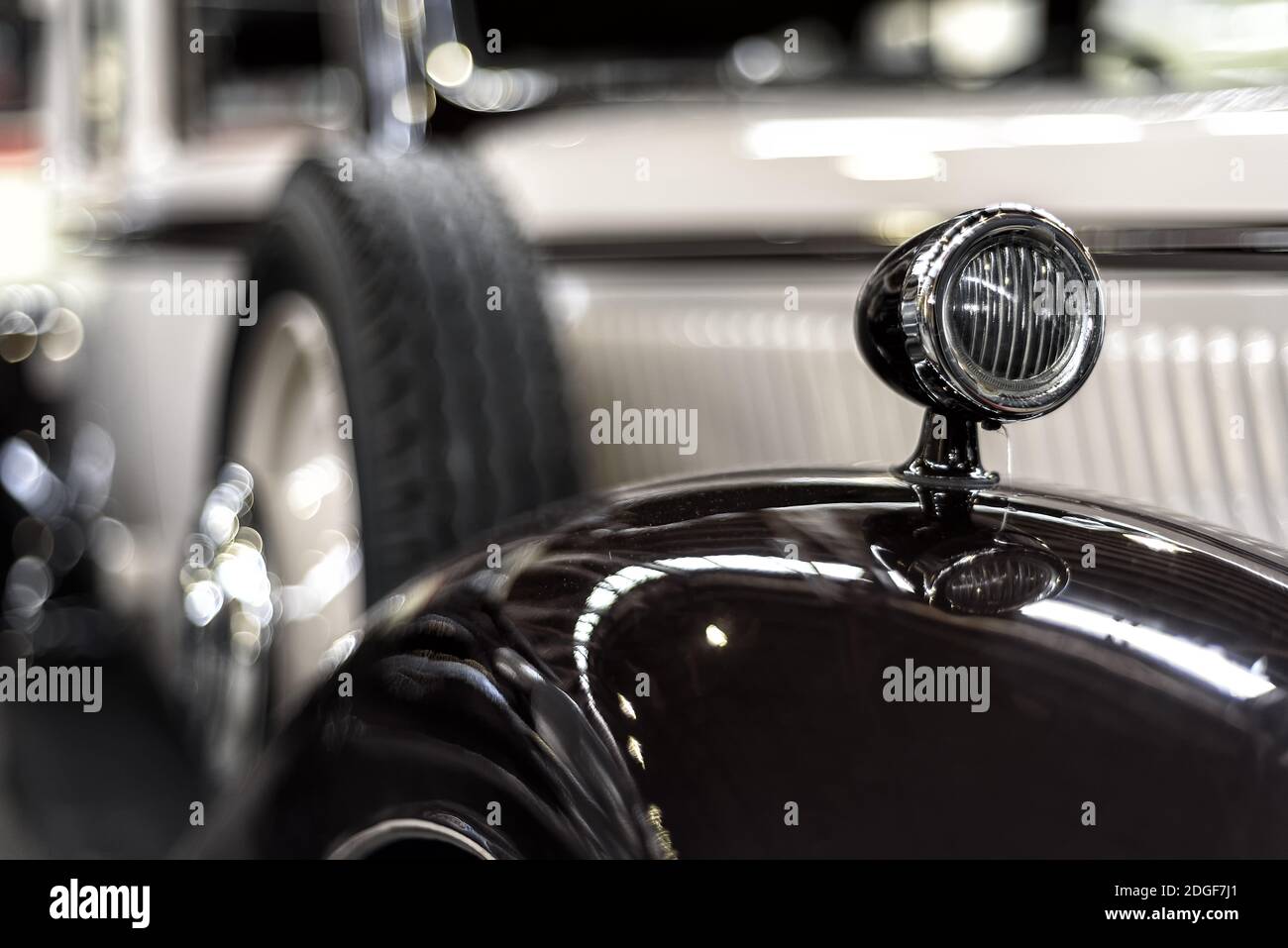 Classic car in a museum Stock Photo