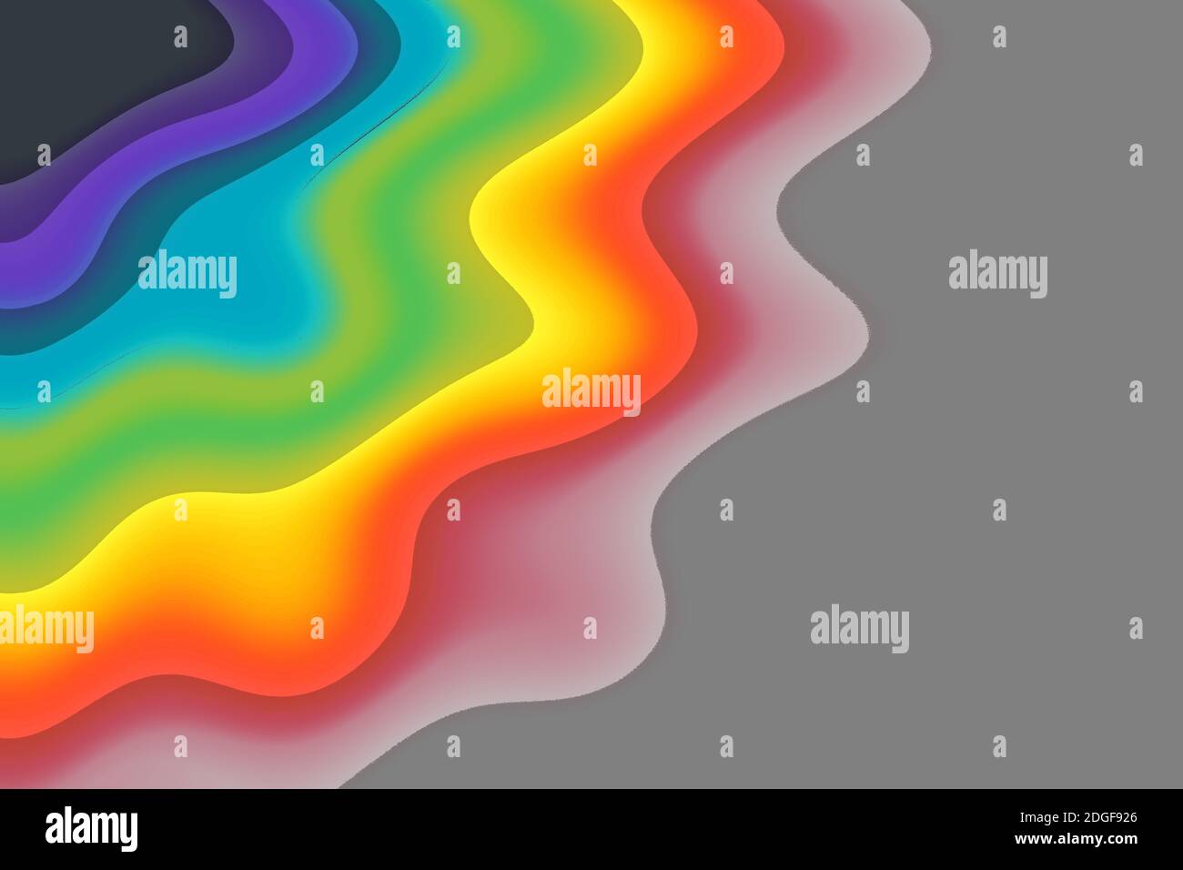 Elegant color gradations Wallpaper with bright color of rainbow for ...