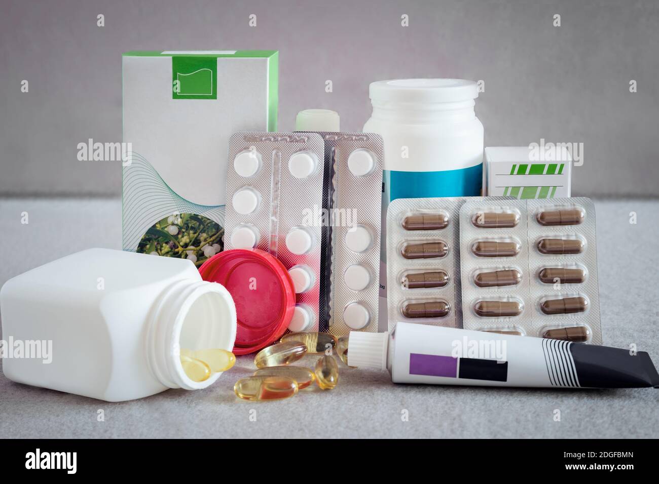 Pharmacy and medicine different types of dosage forms Stock Photo Alamy