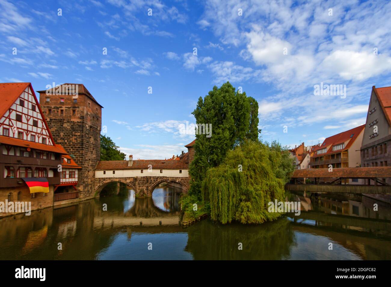 Ngermany View Nice view of the city of Nuremberg in Germany Stock Photo - Alamy