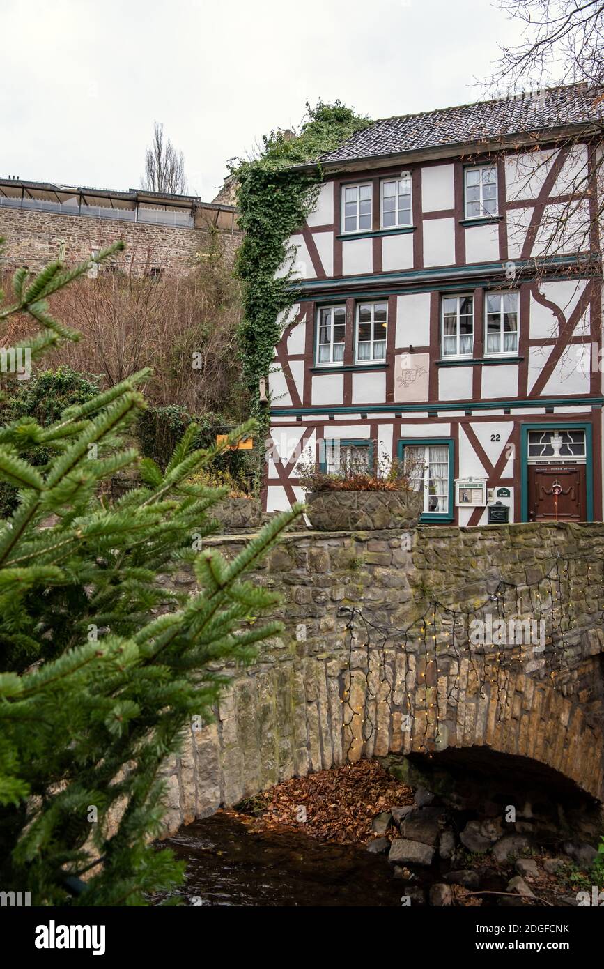 Half-timbered house Stock Photo