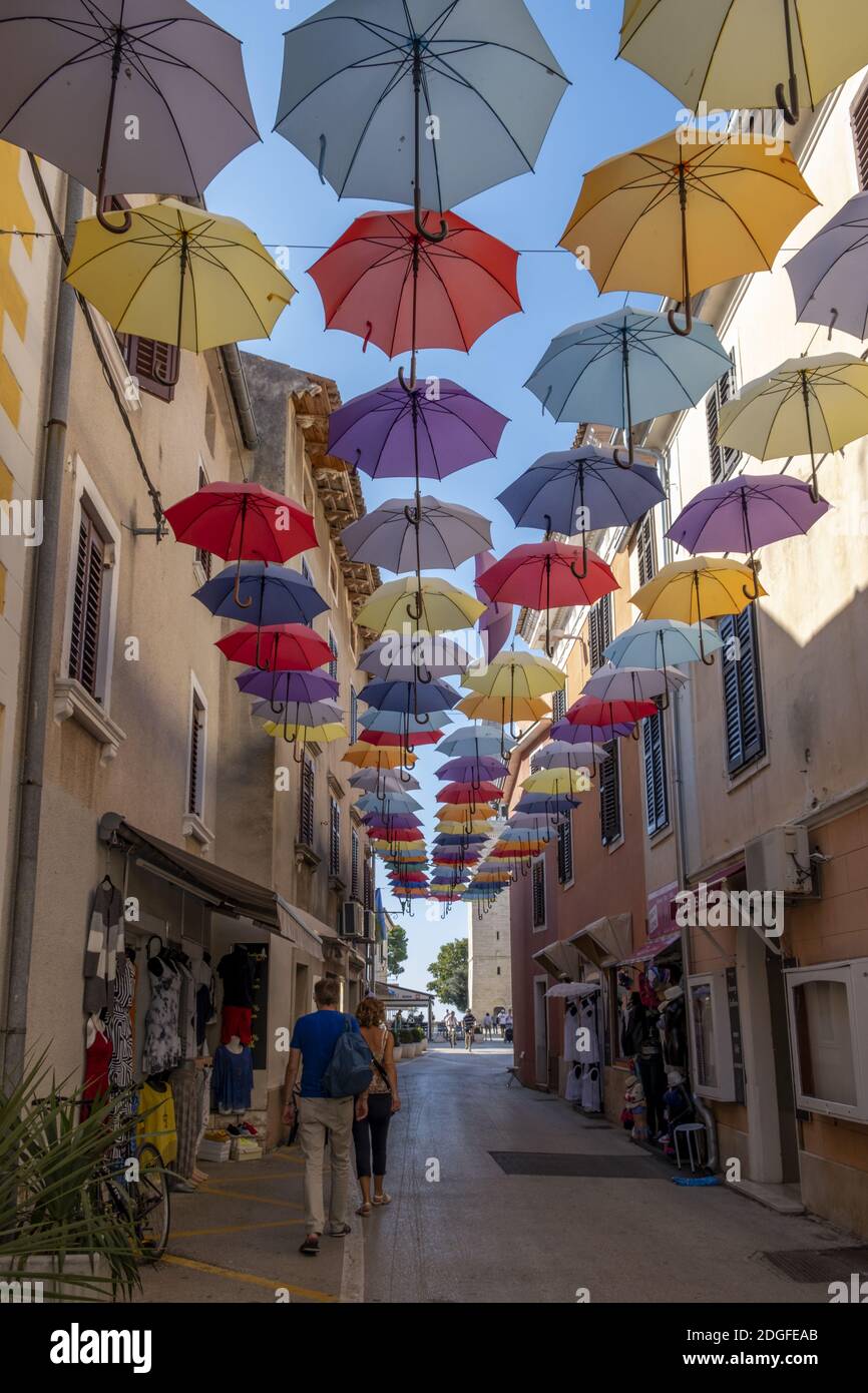 Umbrellas Stock Photo