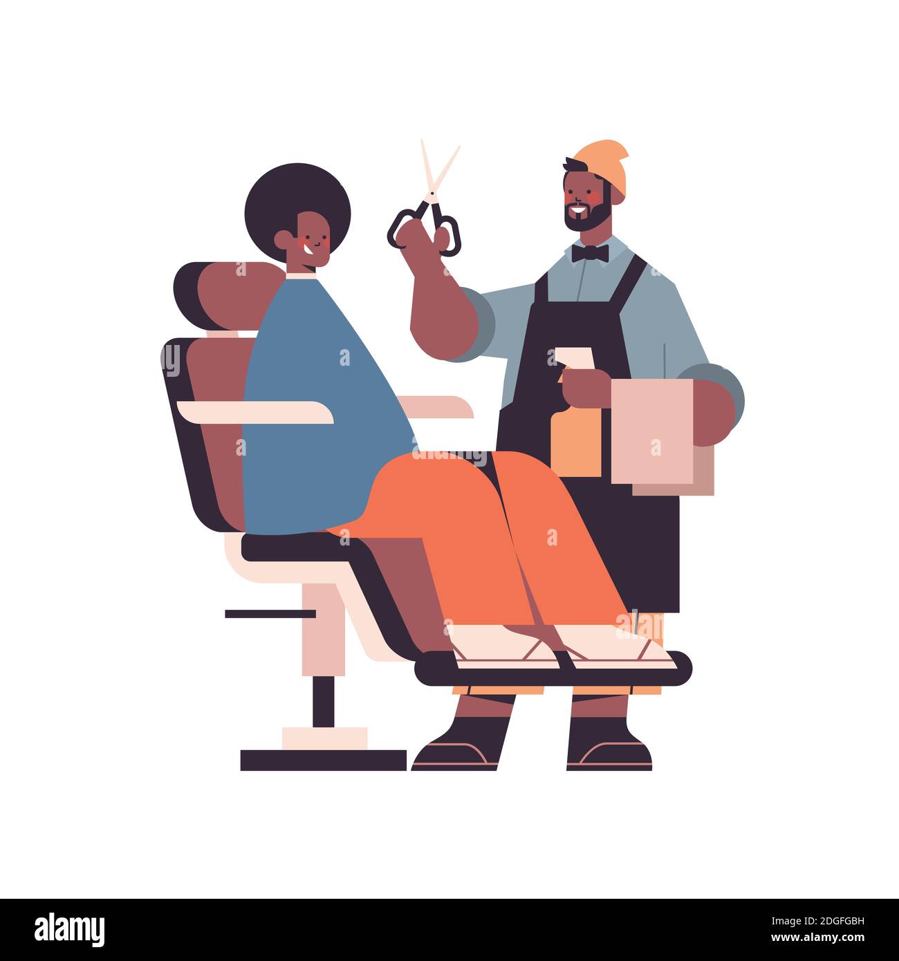 African american barber shop hires stock photography and images Alamy