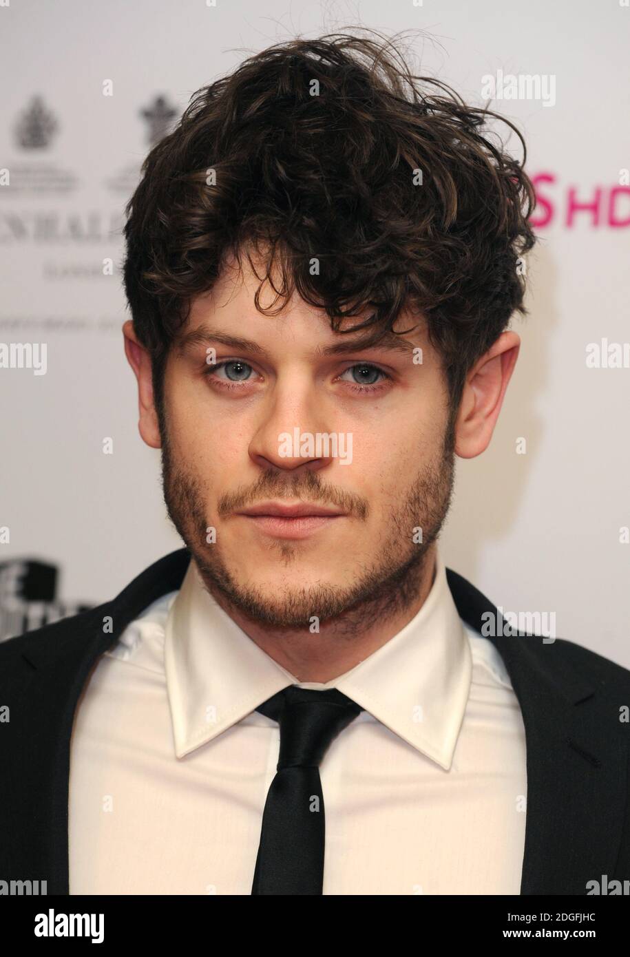 Iwan Rheon arriving for the South Bank Sky Arts Awards at the Dorchester Hotel, London. Stock Photo