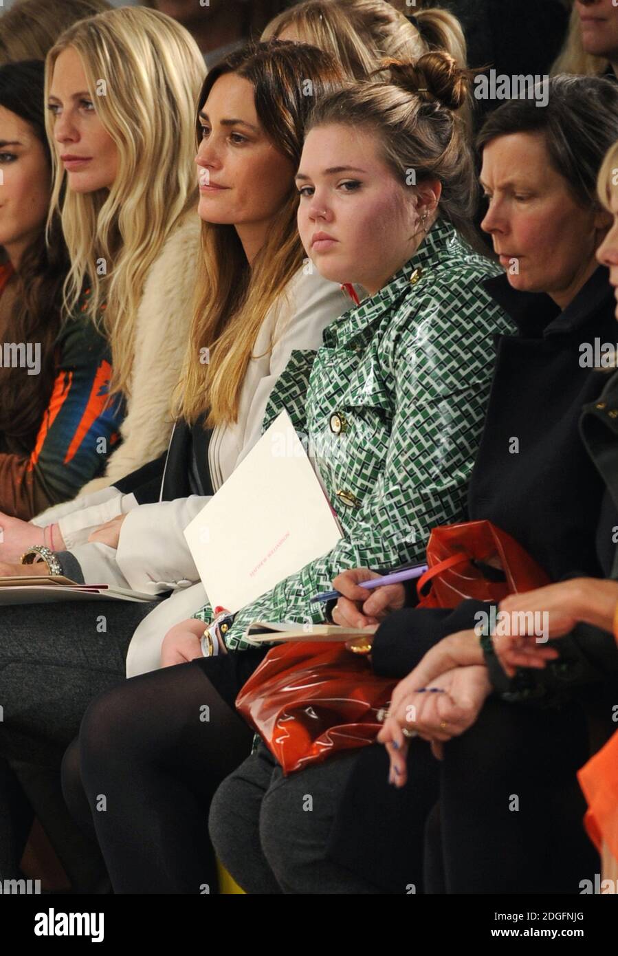 Yasmin Le Bon and daughter Saffron Le Bon at the Matthew Williamson