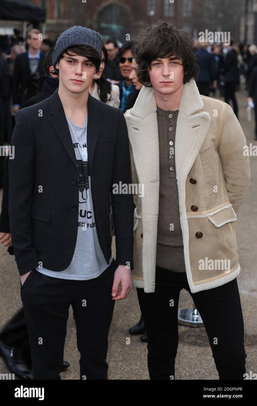 George craig arriving for the burberry prorsum fashion show hi-res stock  photography and images - Alamy