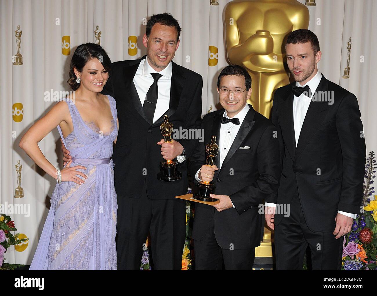 Presenter Mila Kunis, Directors Andrew Ruhemann, Shaun Tan and ...