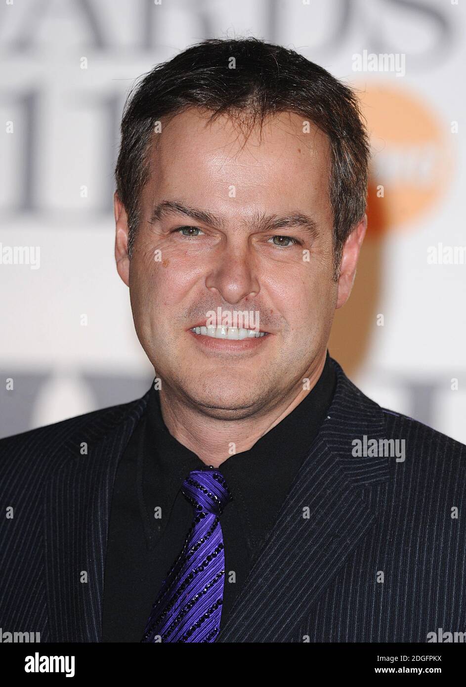 Peter Jones arriving for the 2011 Brit Awards at the O2 Arena, London