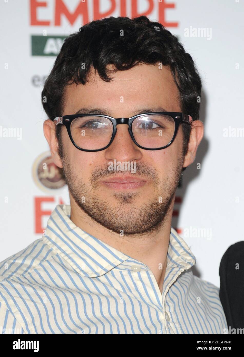 Simon Bird arriving at the Empire Film Awards 2011, Grosvenor House