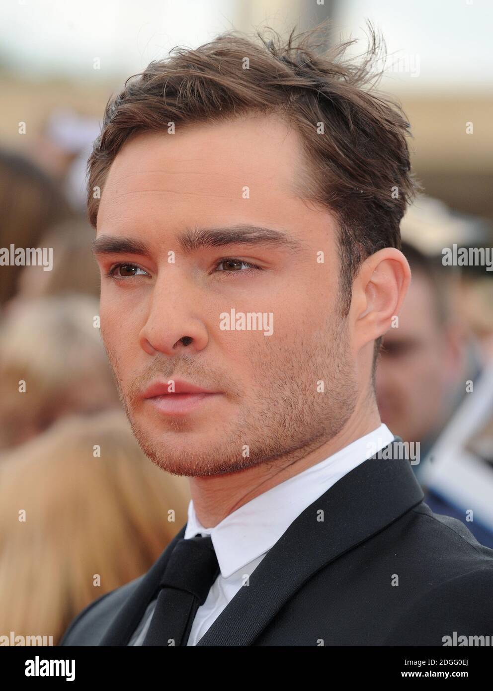 Ed Westwick arriving for the 2011 National Movie Awards at Wembley