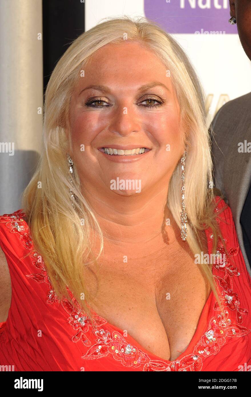 Vanessa Feltz arrives at the National Reality TV Awards 2011, Proud2