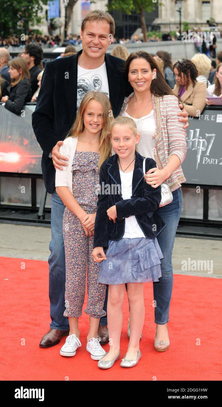 Peter Jones and family at the World Premiere of Harry Potter and the ...