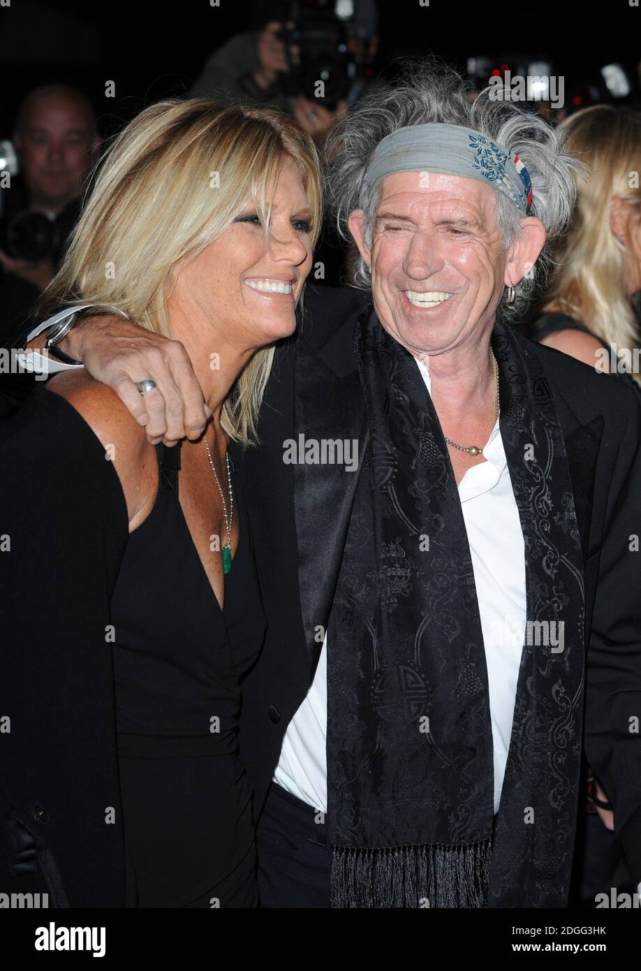 Keith Richards arriving at the GQ Men of the Year Awards, 2011. Held at