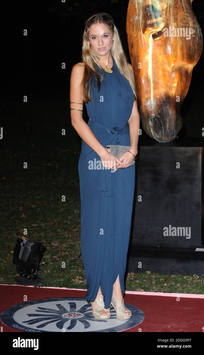 Florence BrudenellBruce arriving at the Raisa Gorbachev Foundation