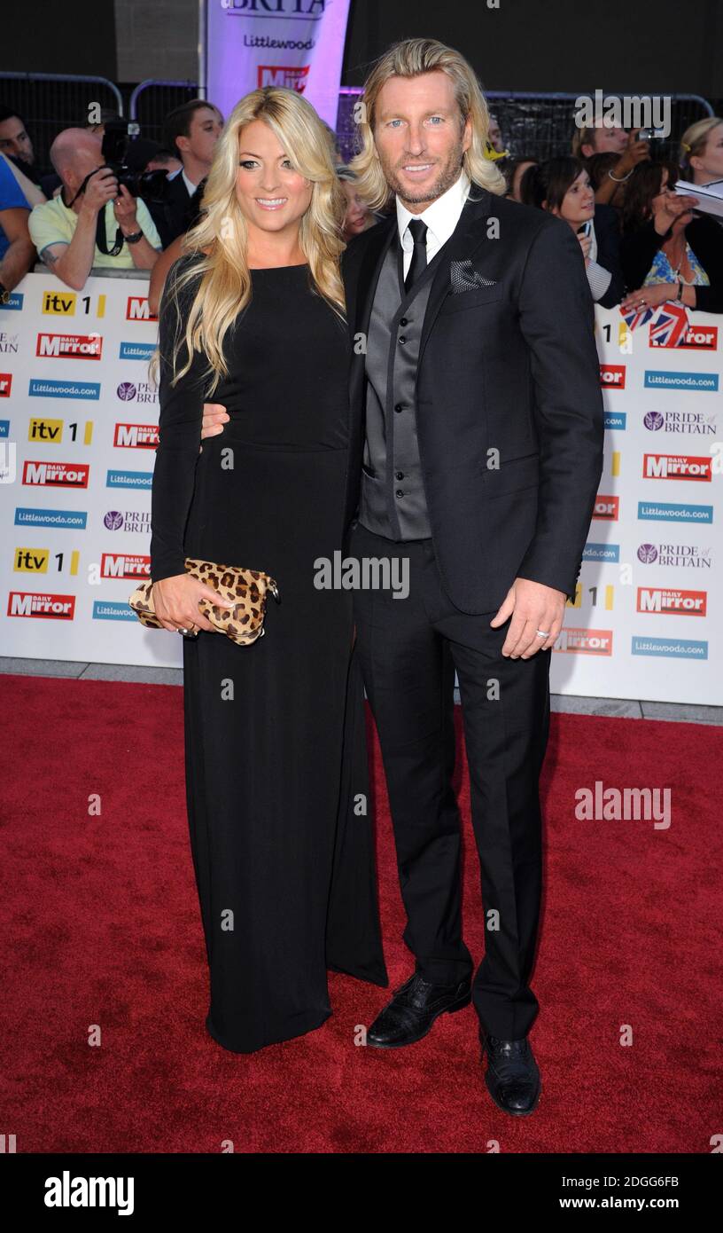 Robbie savage and sarah savage hi-res stock photography and images - Alamy