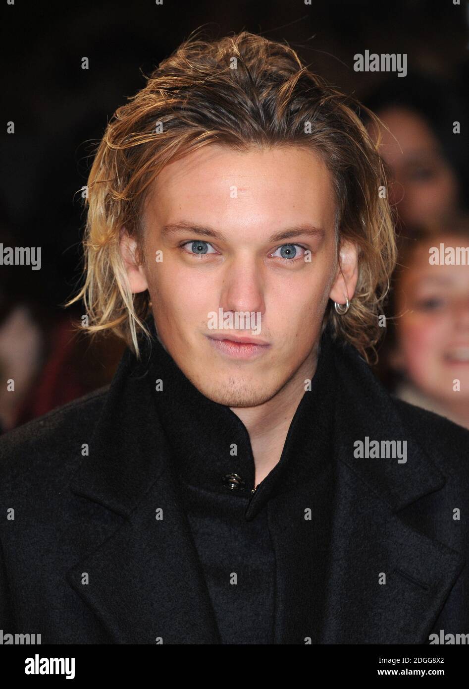Jamie Campbell Bower arriving at The Twilight Saga, Breaking Dawn Part