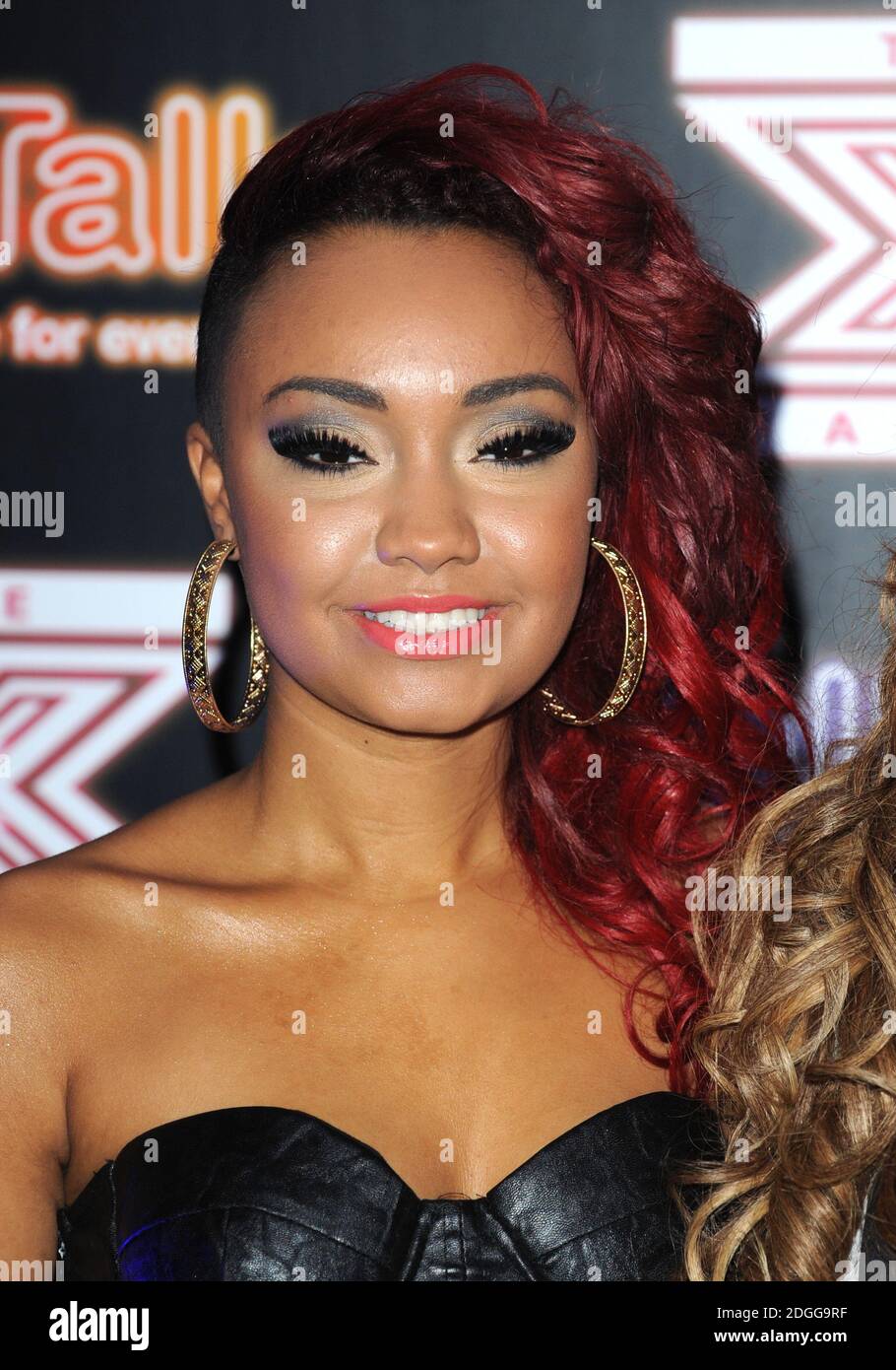 Leigh Anne Pinnock Of Little Mix At The Talktalk X Factor Secret Gig Soho London Stock Photo Alamy