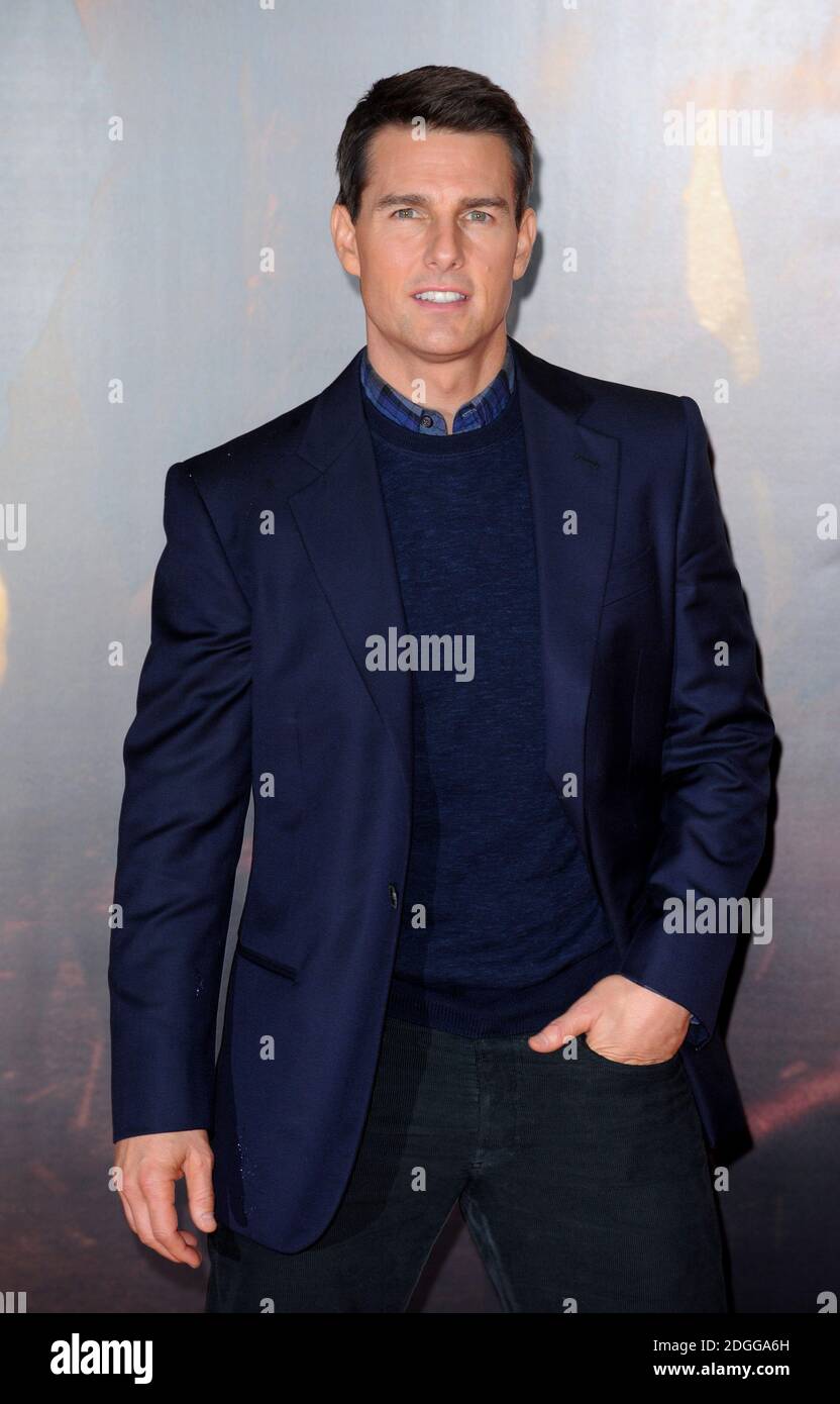 Tom Cruise arriving at the UK Premiere of Mission Impossible Ghost ...