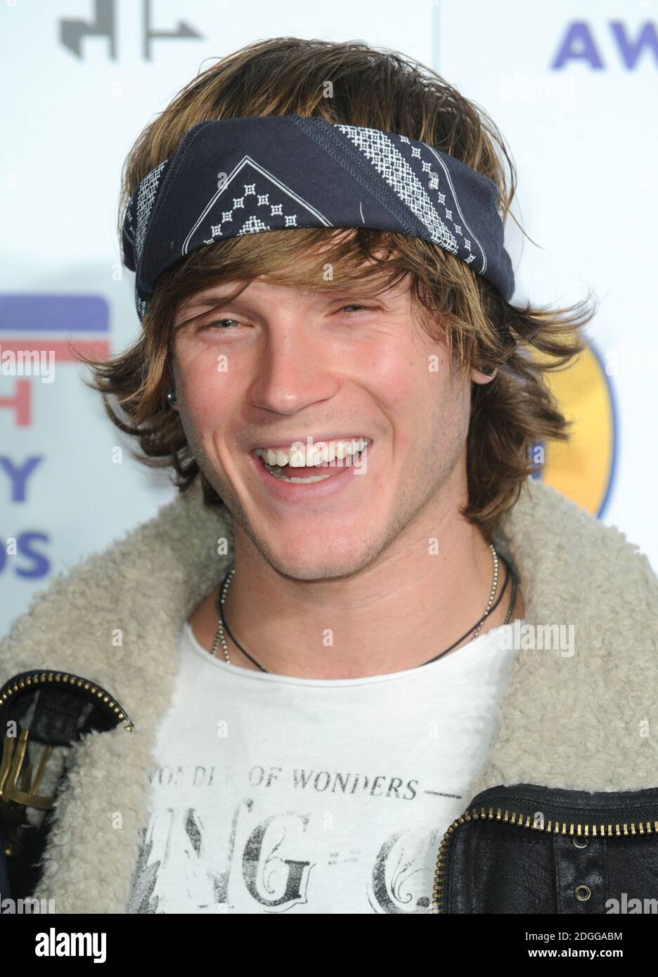 Dougie Poynter arriving at The British Comedy Awards 2011, Fountain