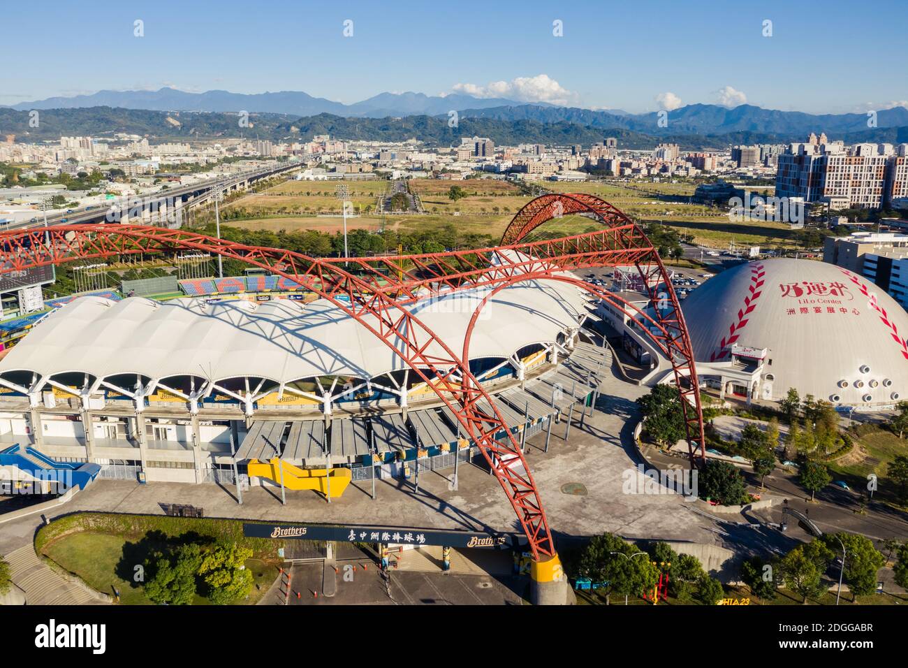 Taichung Intercontinental Baseball Stadium Stock Photo