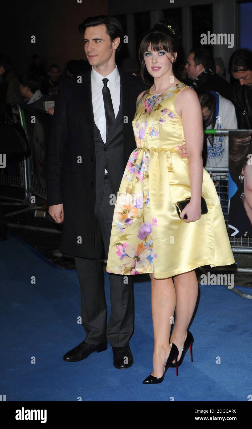 Alexandra Roach and Harry Lloyd arriving at the European Premiere of The  Iron Lady, BFI Southbank, Waterloo, London Stock Photo - Alamy