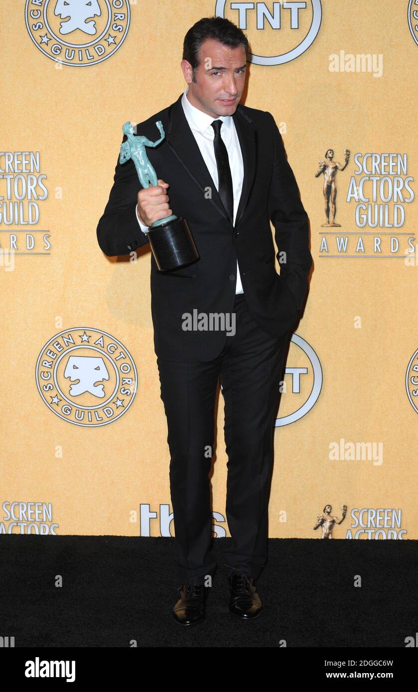 Jean Dujardin At The 18th Annual Screen Actors Guild Awards Sag
