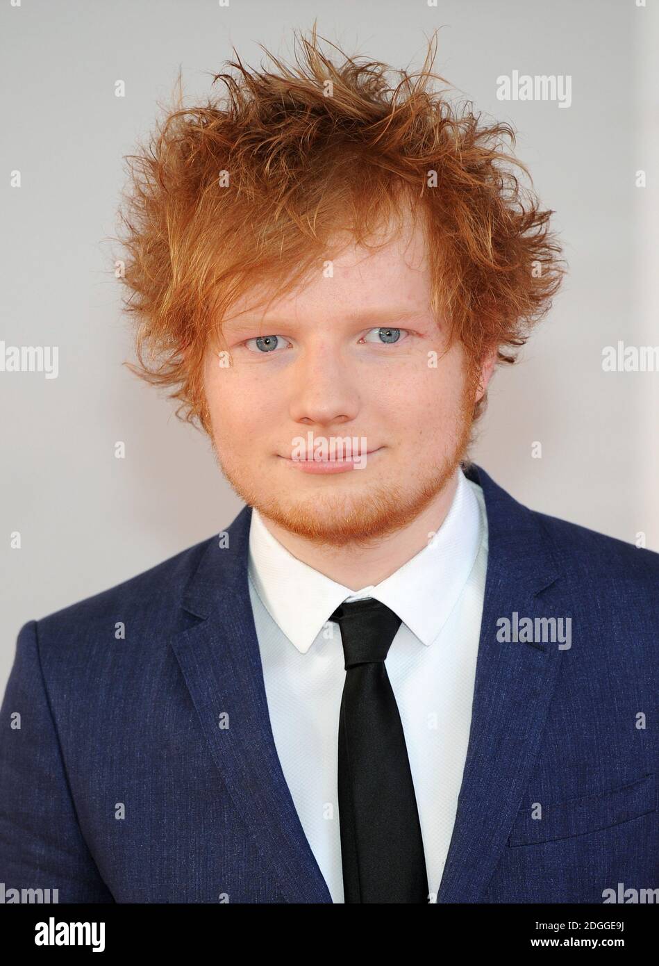 Ed Sheeran arriving at The Brit Awards 2012, The O2 Arena, Greenwich,  London Stock Photo - Alamy