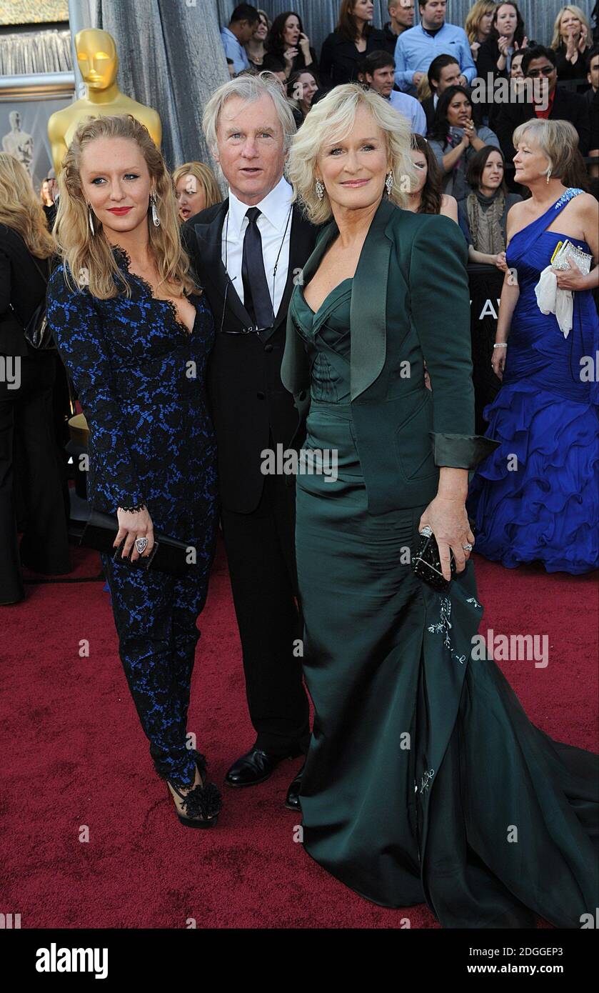 Glenn Close and David Shaw arriving for the 84th Academy Awards at the Kodak Theatre, Los Glenn Close and David Shaw arriving for the 84th Academy Awards at the Kodak Theatre, Los