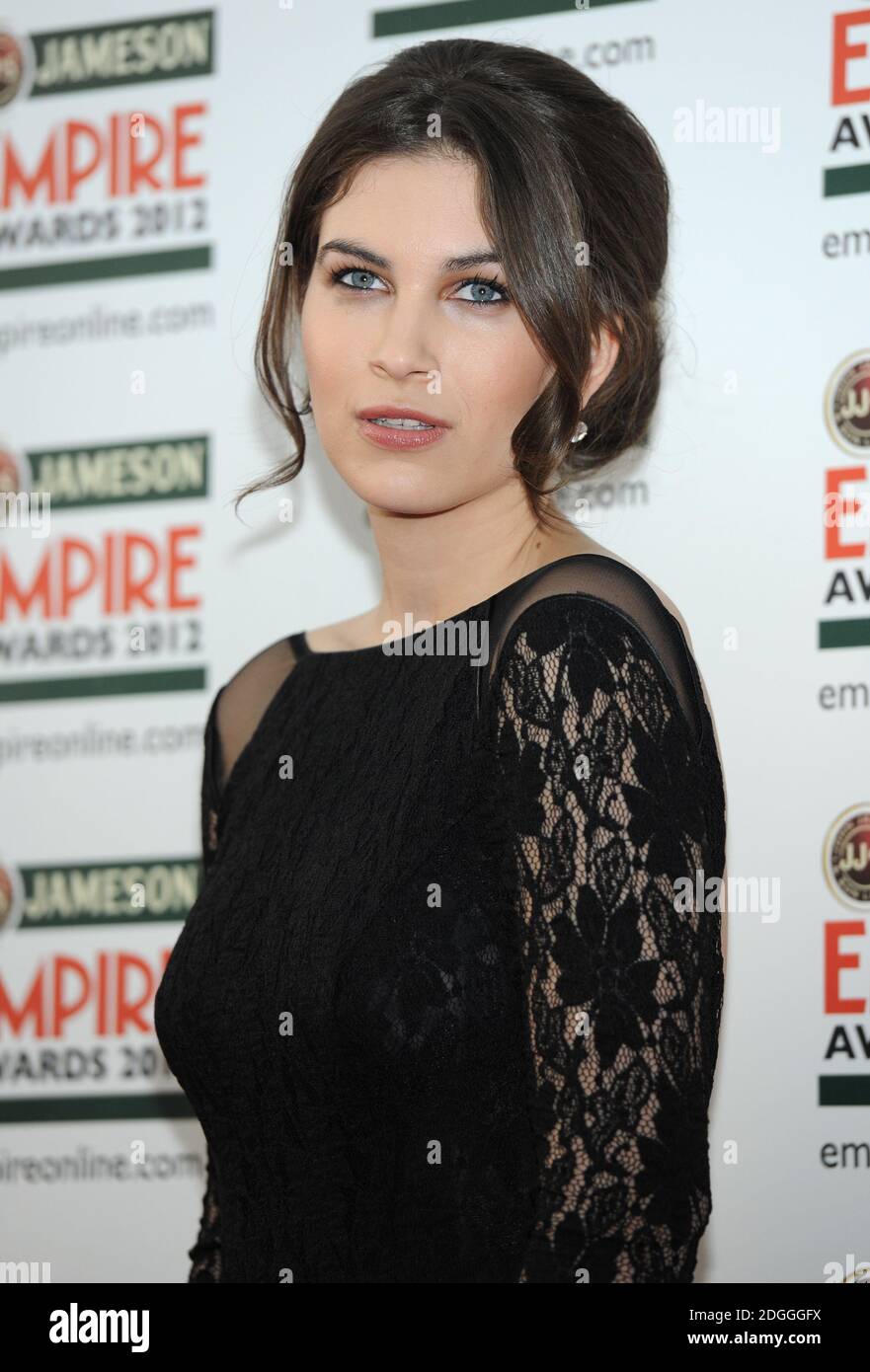 Ornela Vistica at The Jameson Empire Film Awards 2012, Grosvenor House Hotel, London. Stock Photo