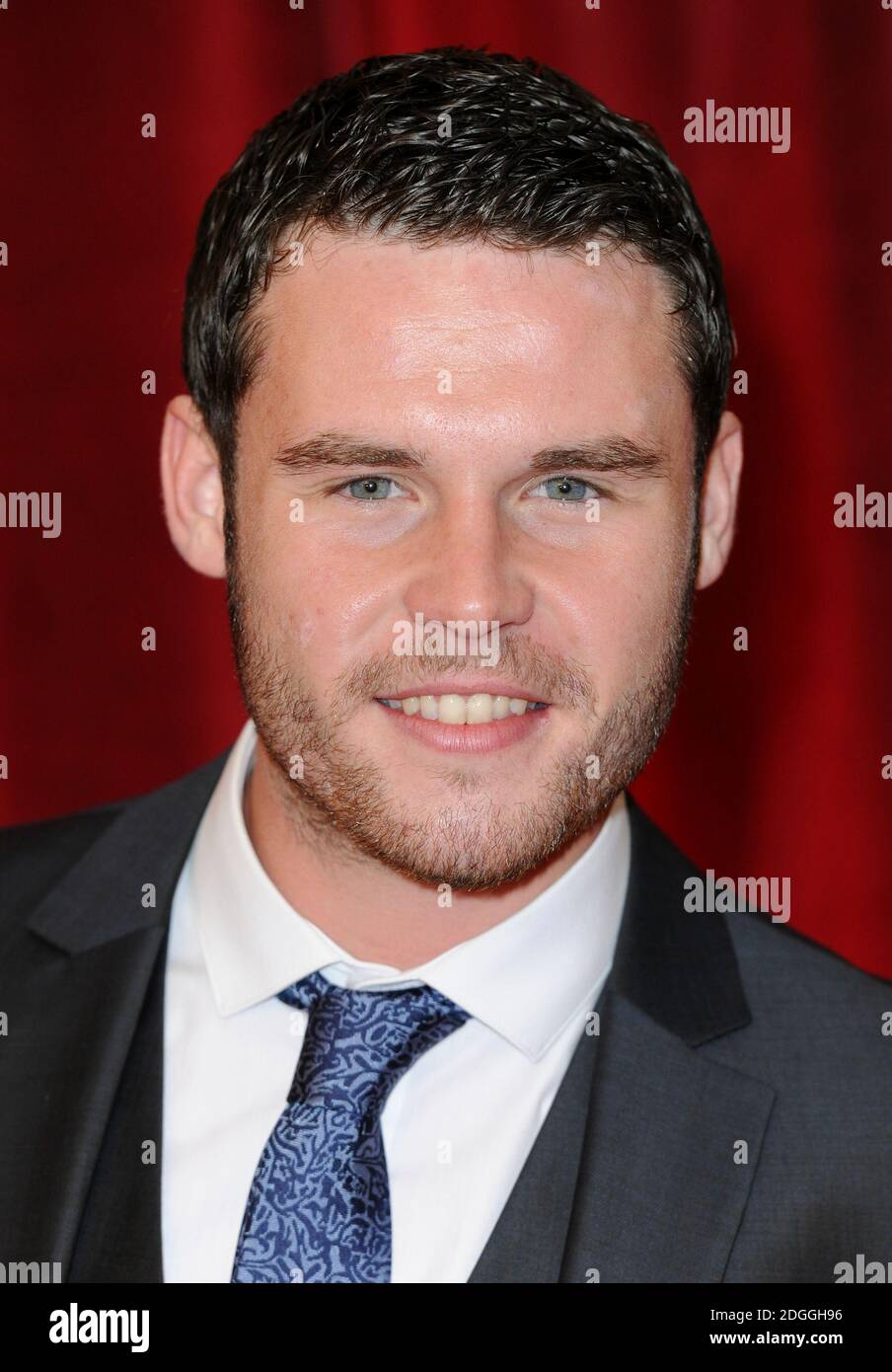 Danny Miller arriving for the 2012 British Soap Awards at ITV London Studios, South Bank, London. Stock Photo