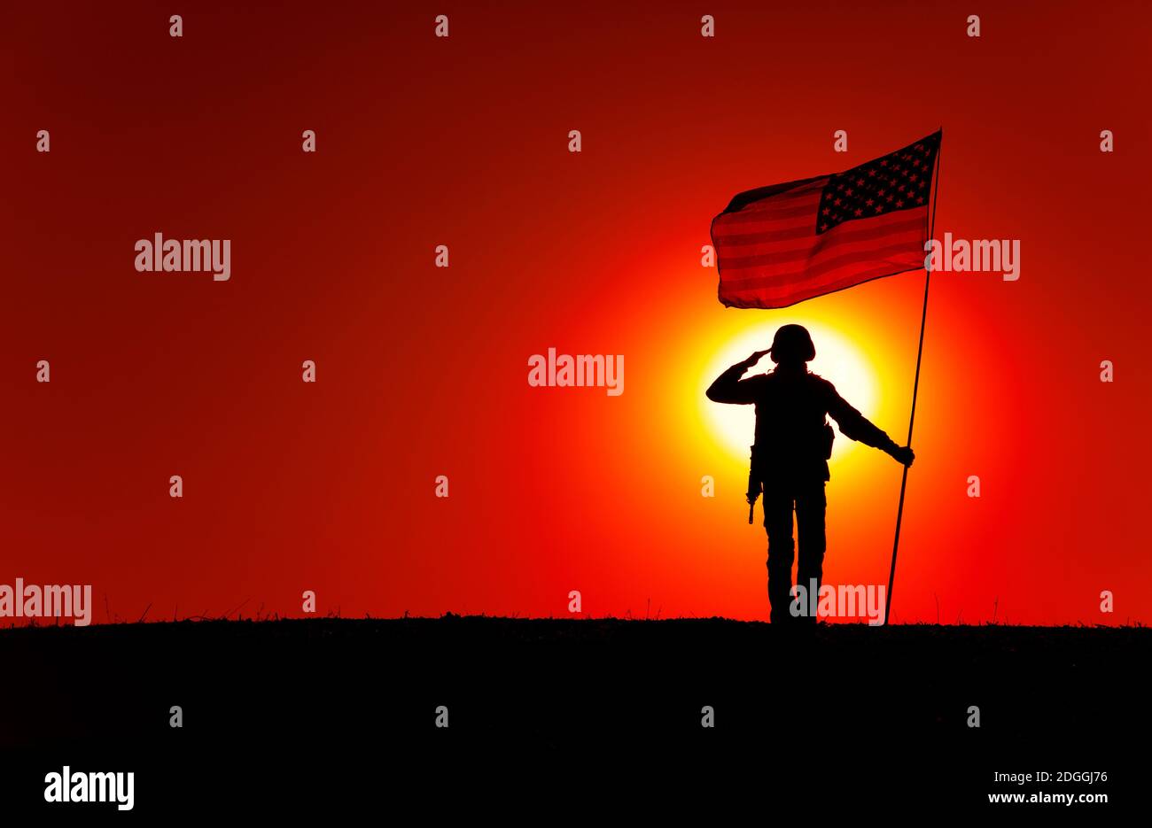 Us army salute hi-res stock photography and images - Alamy