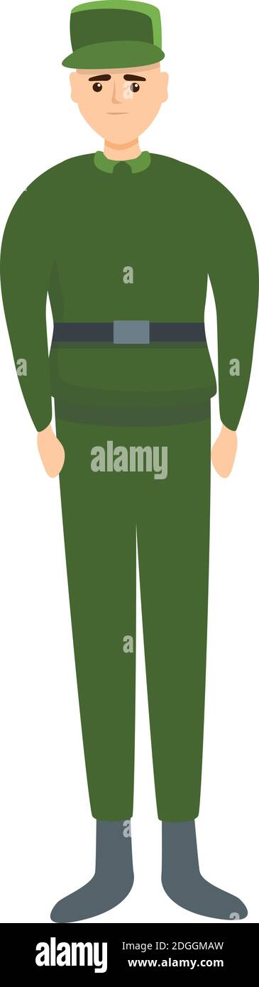 Military uniform icon. Cartoon of military uniform vector icon for web  design isolated on white background Stock Vector Image & Art - Alamy