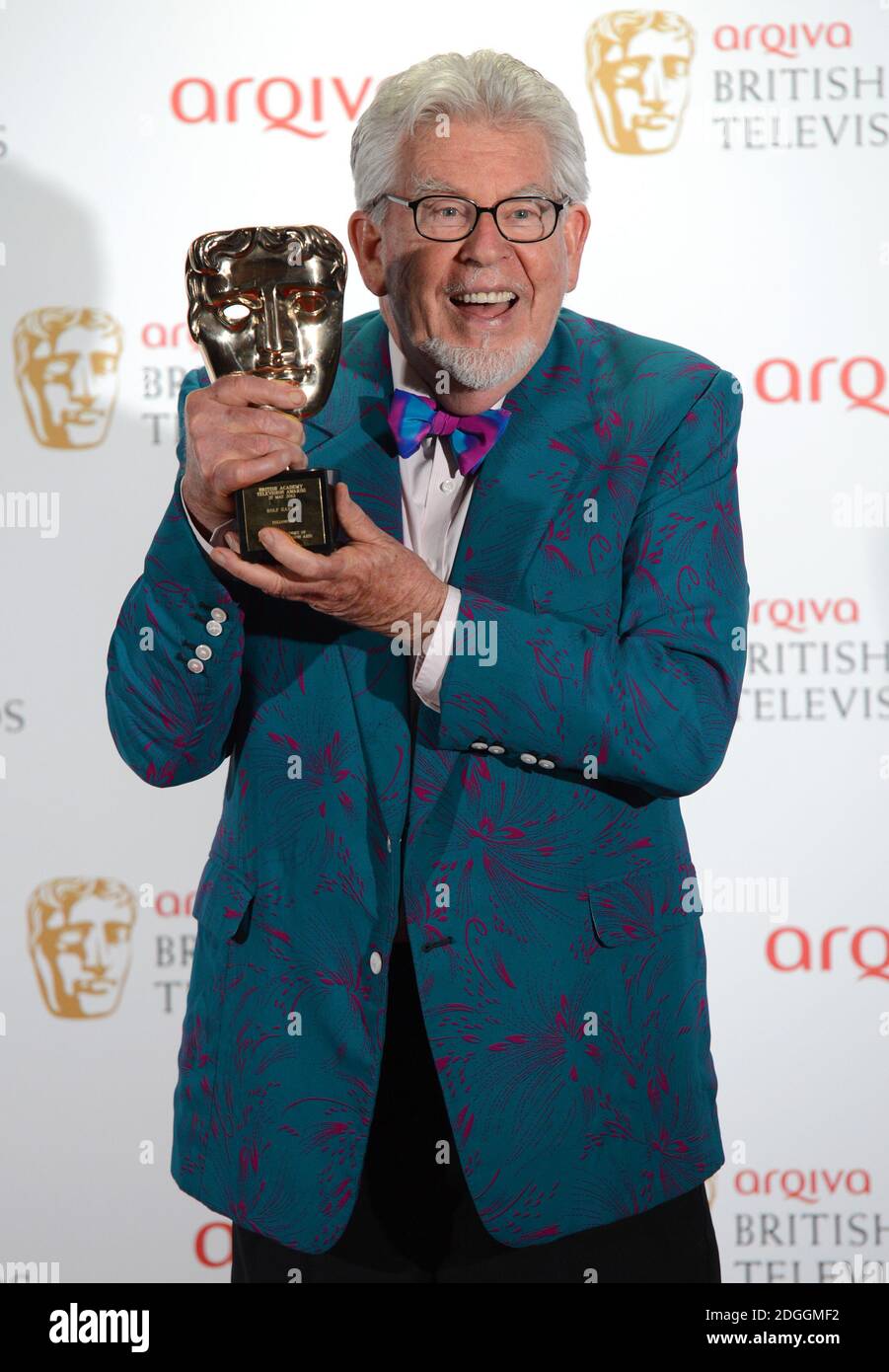 Rolf Harris at the BAFTA Television Awards 2012, Royal Festival Hall, London. Stock Photo