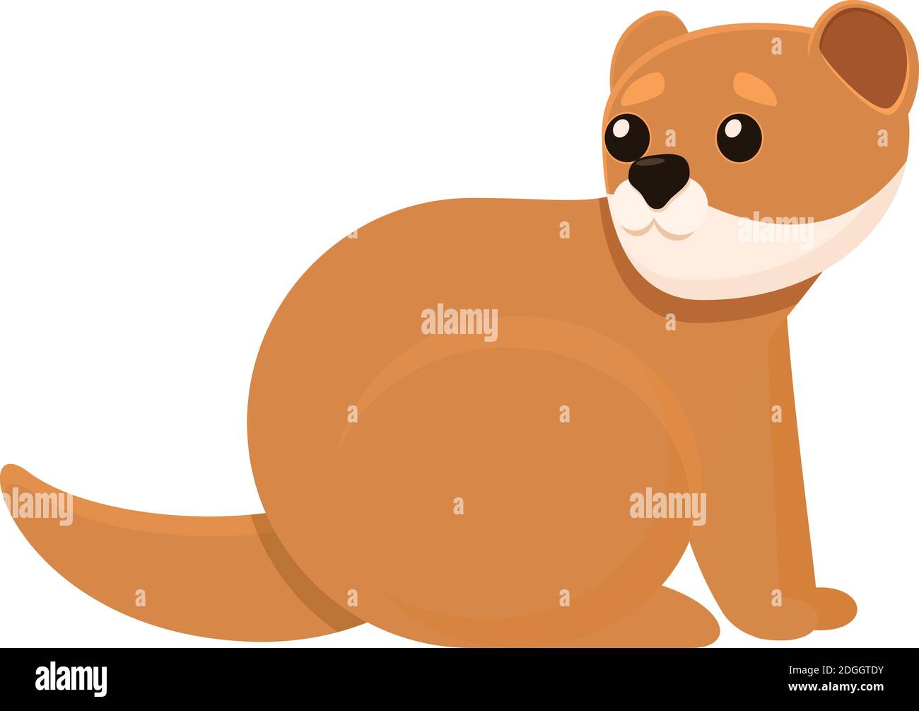 Scared mink icon. Cartoon of scared mink vector icon for web design ...