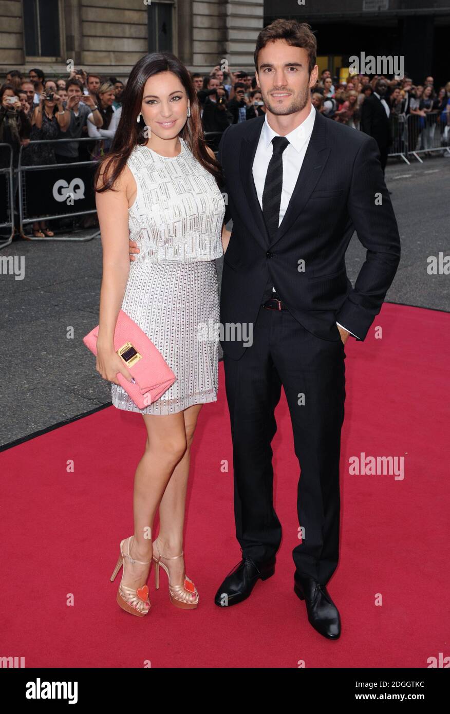 Kelly Brook and Thom Evans arriving at The GQ Men of the Year Awards, Royal Opera House, London. Stock Photo