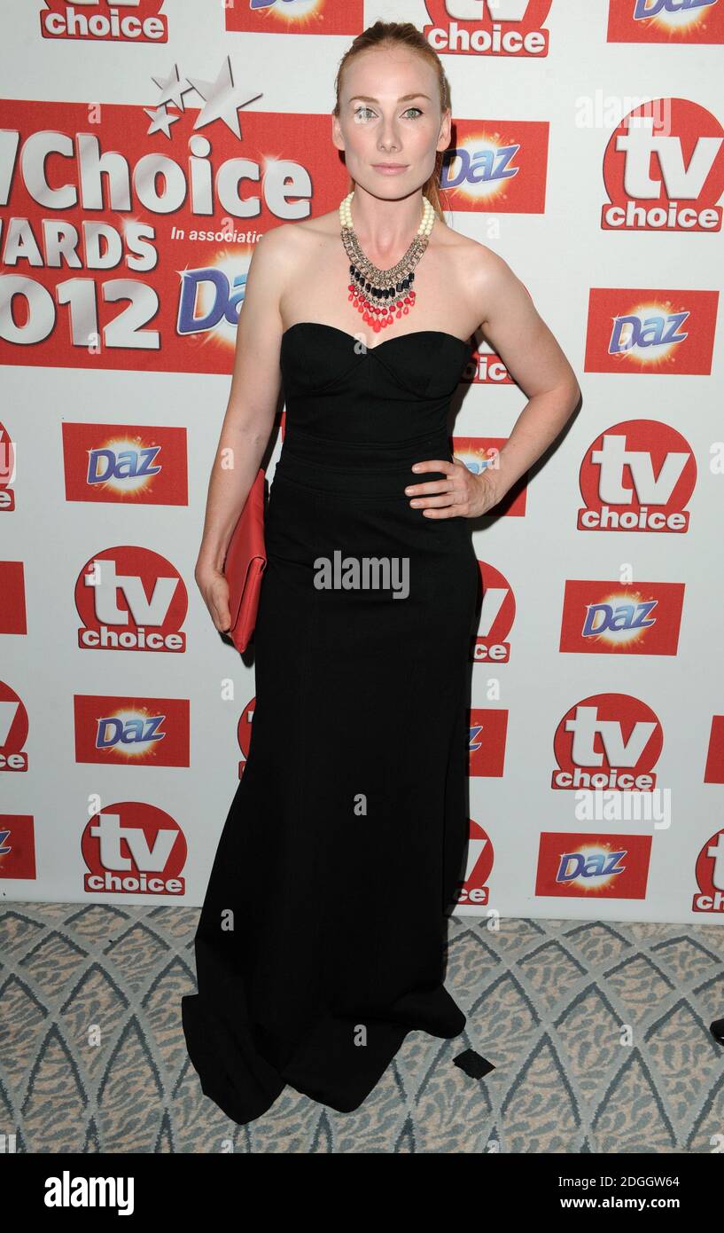 Rosie Marcel arriving at the TV Choice Awards 2012, The Dorchester Hotel, London.    Stock Photo