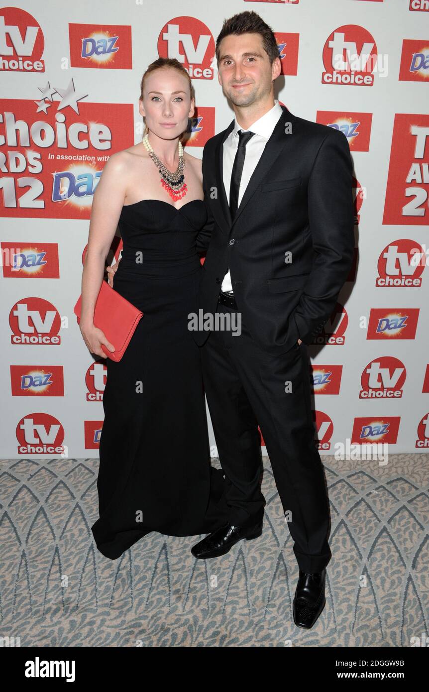 Rosie Marcel arriving at the TV Choice Awards 2012, The Dorchester
