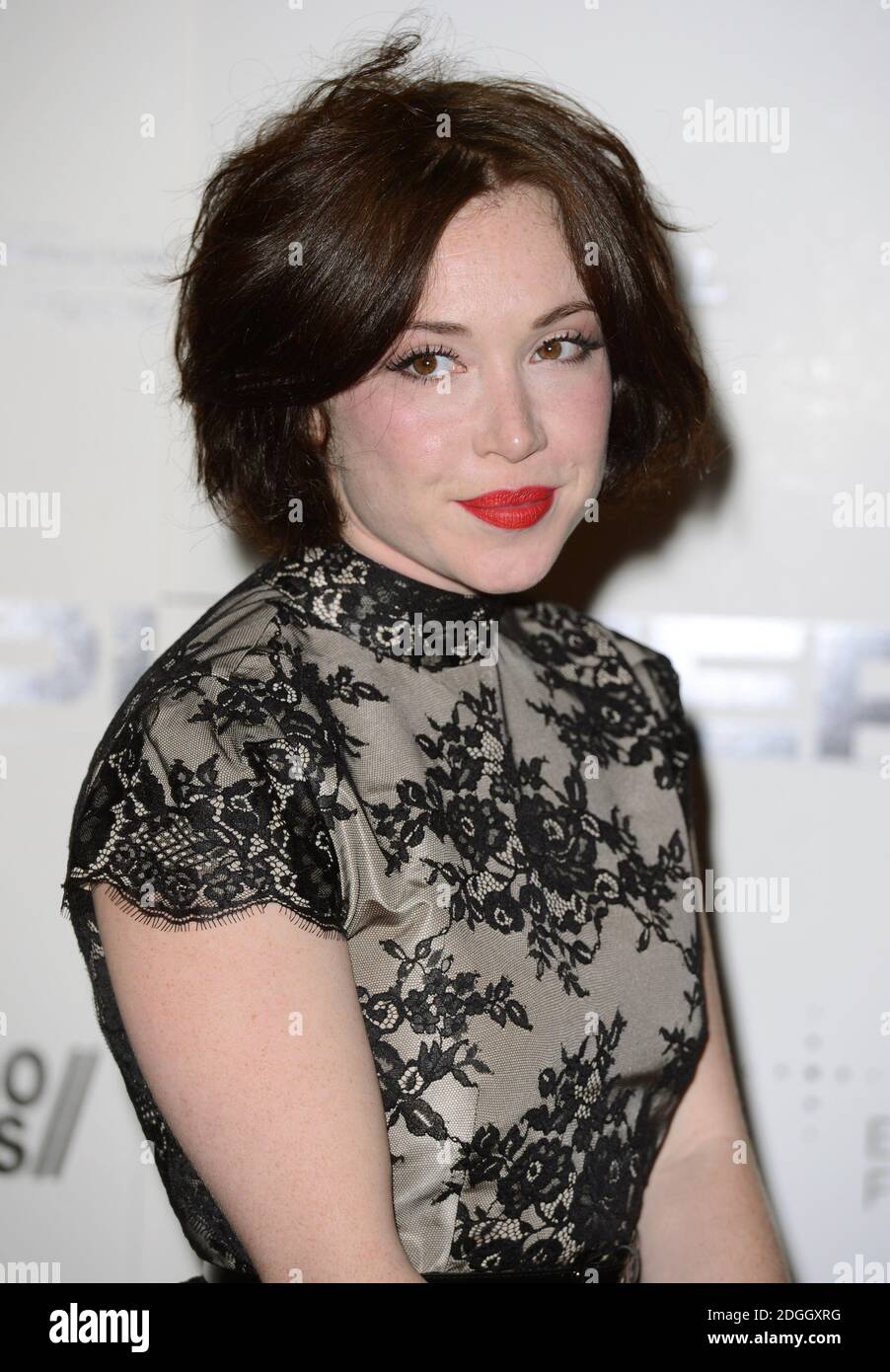 Daisy Lewis arriving at the Pusher UK Premiere, Hackney Picture House