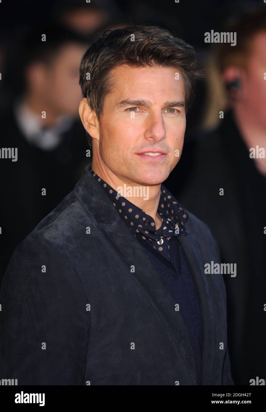 Tom Cruise arriving at the World Premiere of Jack Reacher, Odeon Cinema ...