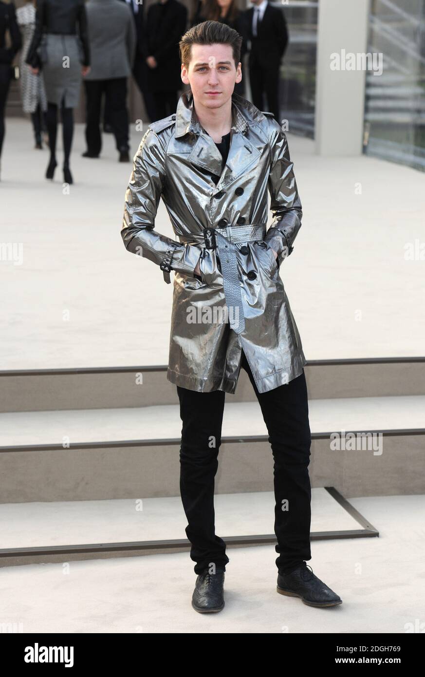 George Craig arriving at the Burberry Prorsum Catwalk Show, part of London  Fashion Week, Autumn/Winter 2013, Hyde Park, London Stock Photo - Alamy