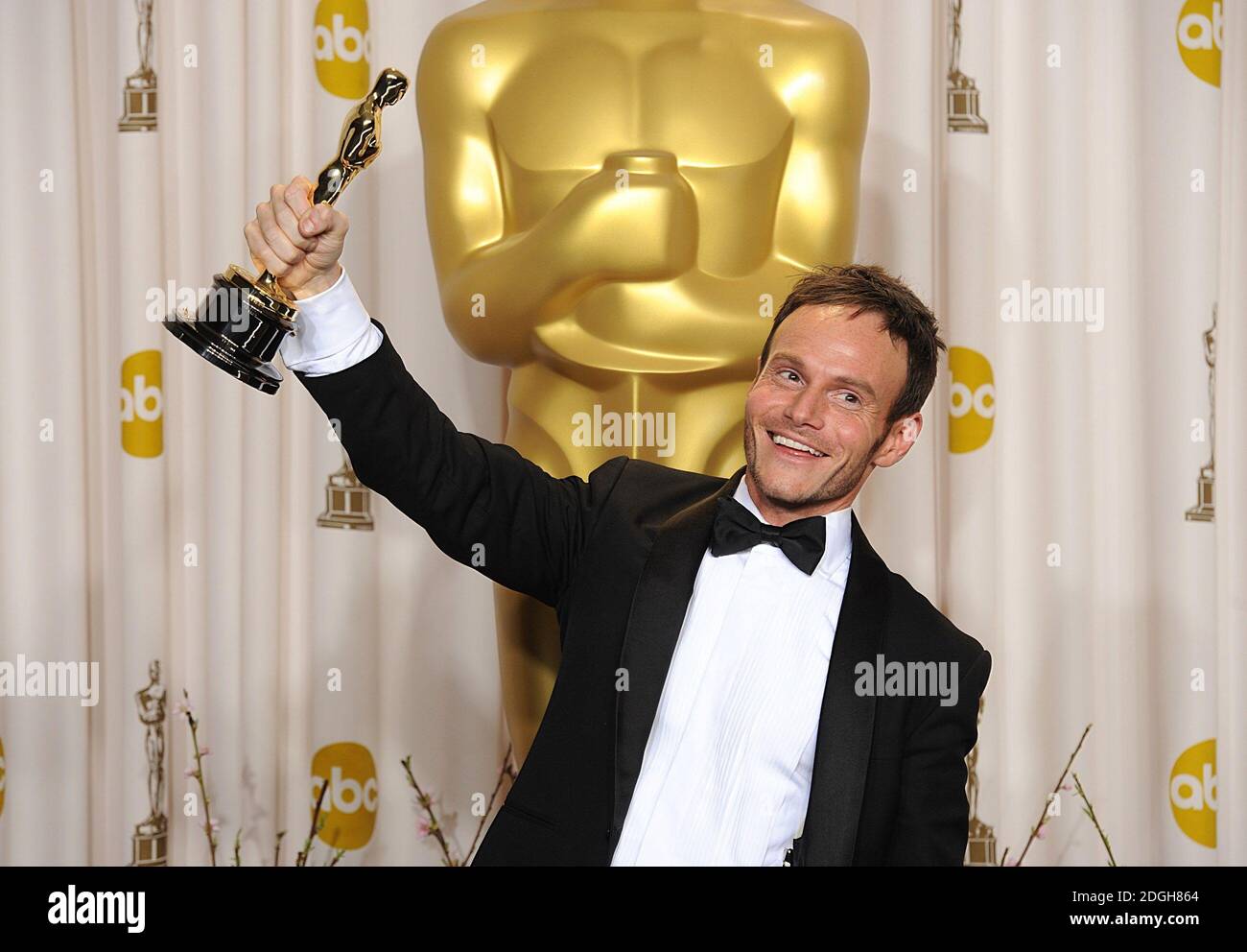 Chris Terrio with his Oscar for Adapted Screenplay received for Argo at ...