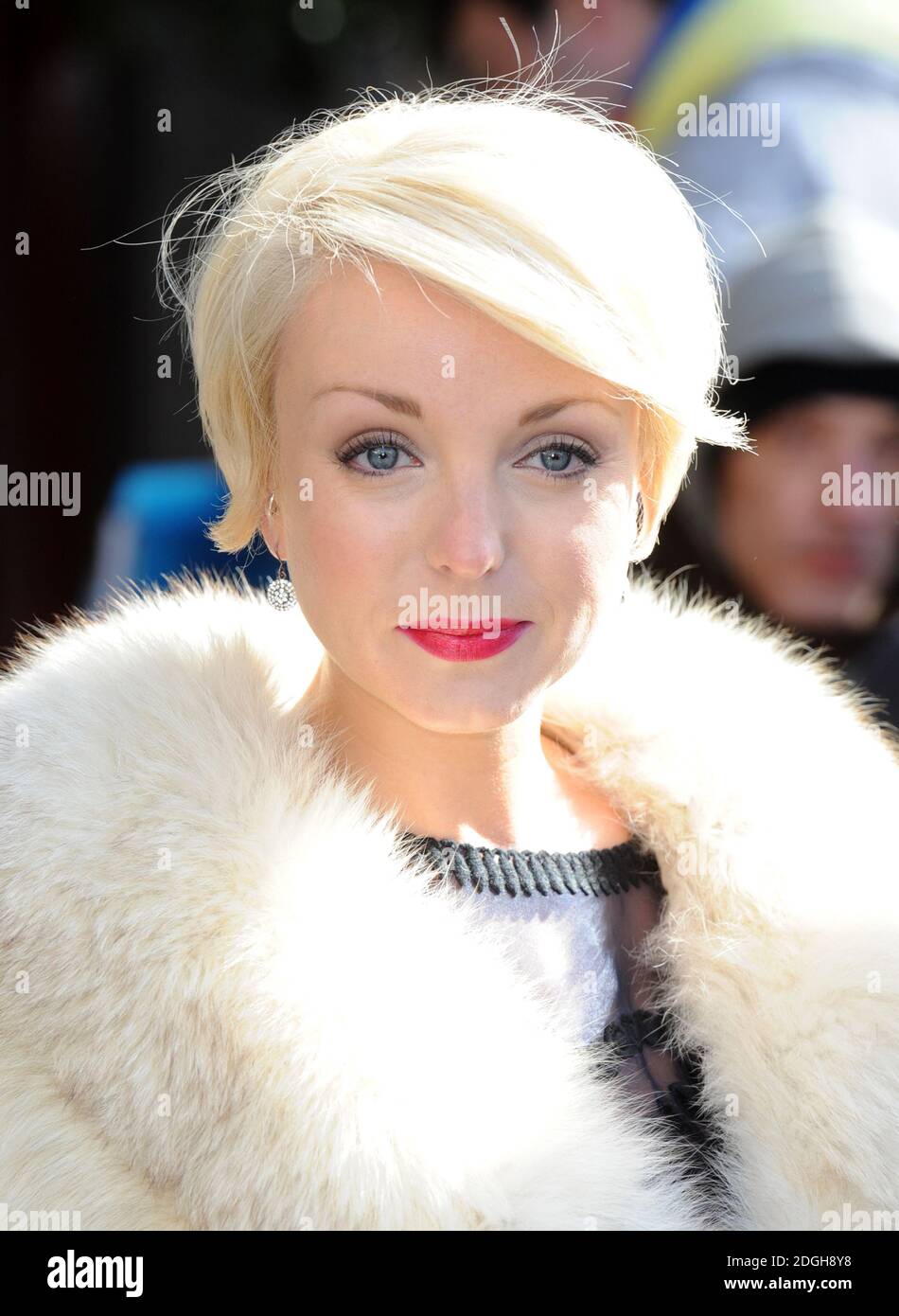 Trixie Franklin arriving at the 2013 TRIC Awards, at Grosvenor House on Park Lane, London. Stock Photo