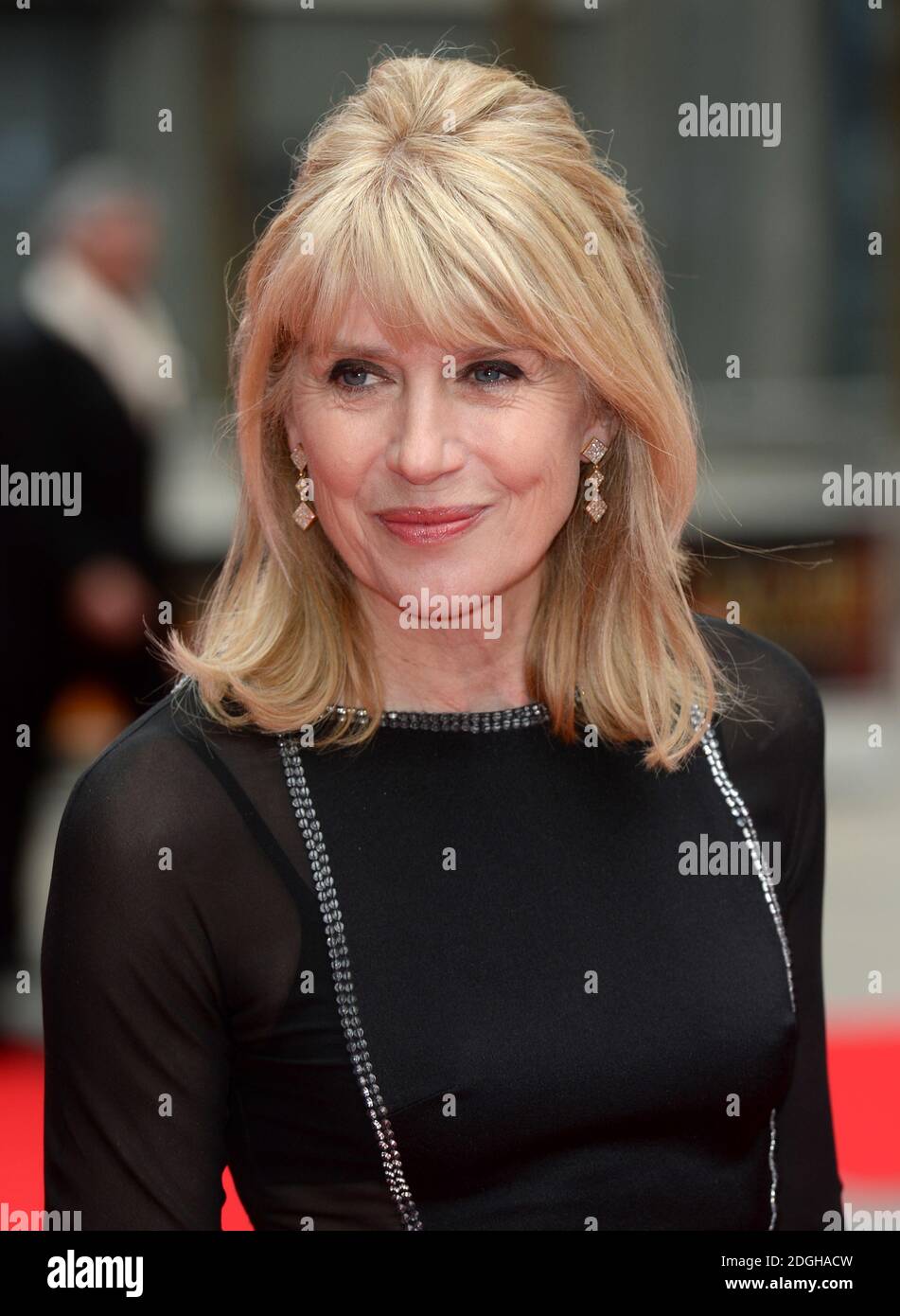 Selina Scott arriving at the Olivier Awards 2013, Royal Opera House, Covent Garden, London. Stock Photo