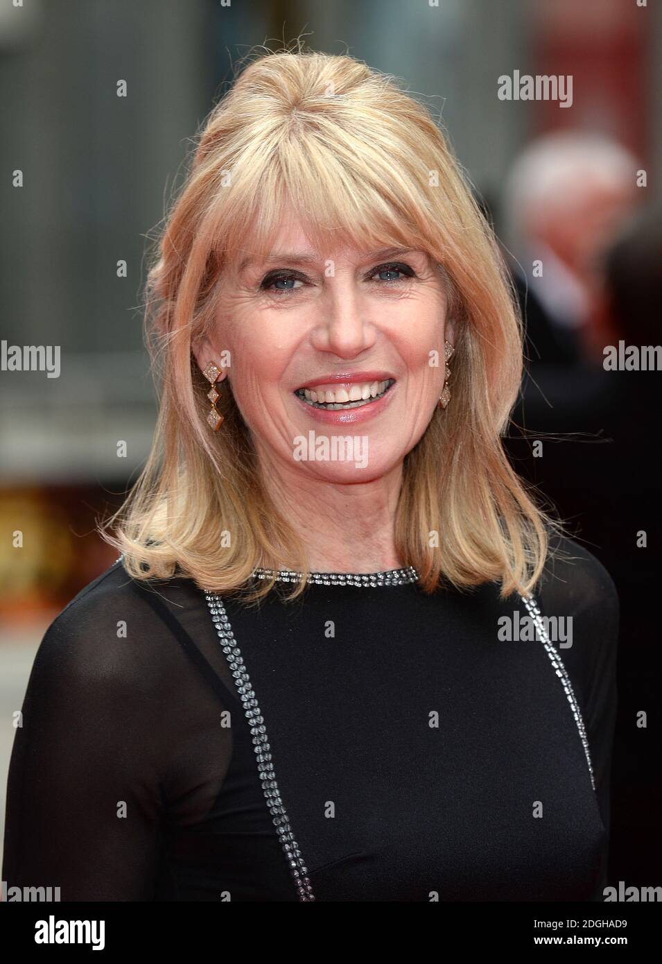 Selina Scott arriving at the Olivier Awards 2013, Royal Opera House, Covent Garden, London. Stock Photo