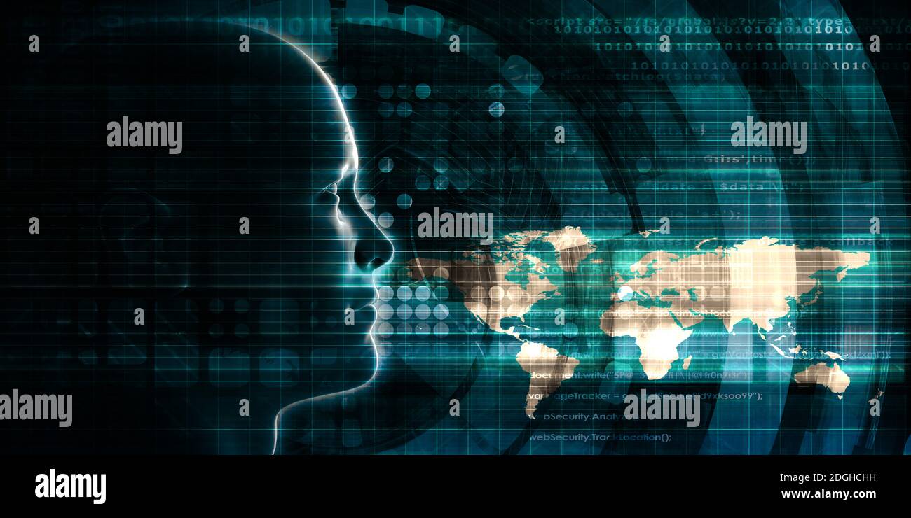 Self Learning Technology Stock Photo - Alamy